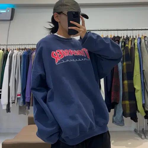 트레셔 빅로고 맨투맨 3