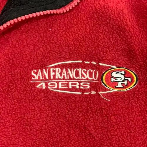 NFL 샌프란시스코 후리스 반집업 5