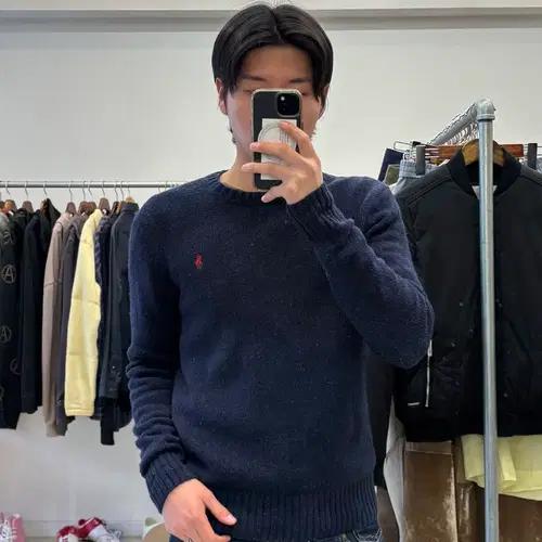 폴로 랄프로렌 니트 네이비 10