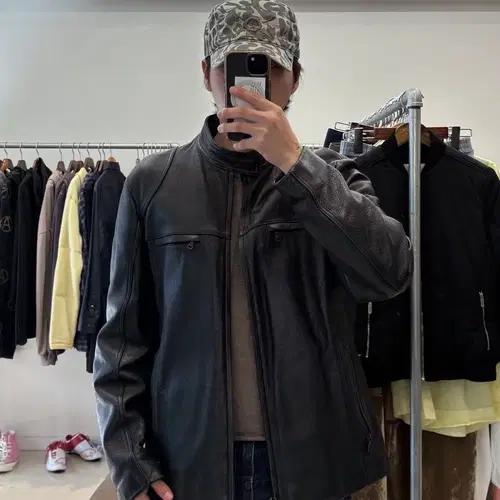 케네스 콜 레더 자켓 9