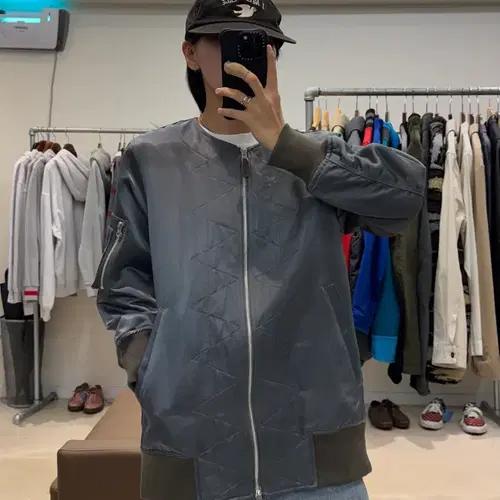 주카 퀼팅 봄버 자켓 9