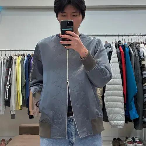 주카 퀼팅 봄버 자켓 10