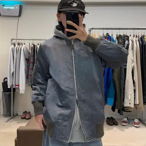 주카 퀼팅 봄버 자켓 7