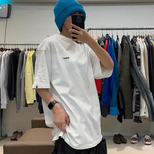 베이프 로고 패치 반팔 티셔츠 7