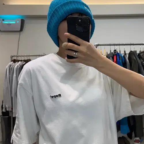베이프 로고 패치 반팔 티셔츠 8