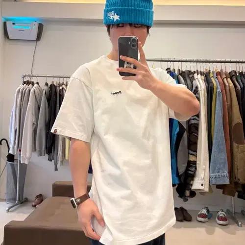 베이프 로고 패치 반팔 티셔츠 11