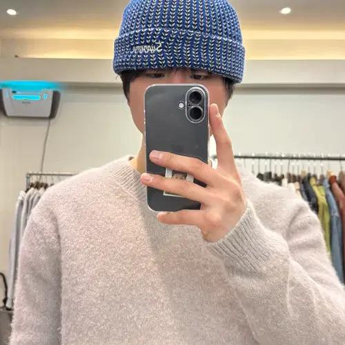 포터리 모 브이넥 니트 10