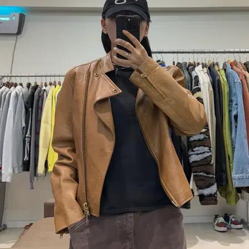 코치 언발란스 투웨이 레더 자켓 10