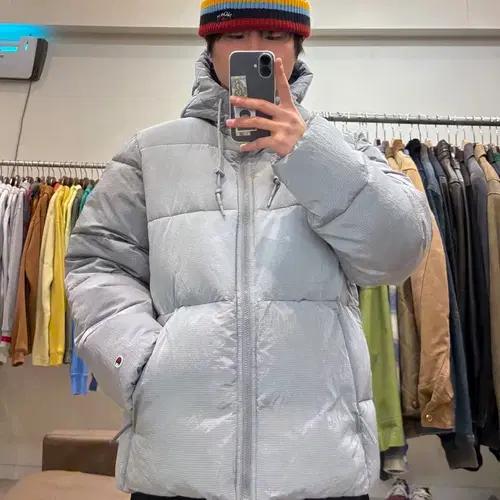 챔피온 나일론 후드 패딩 7
