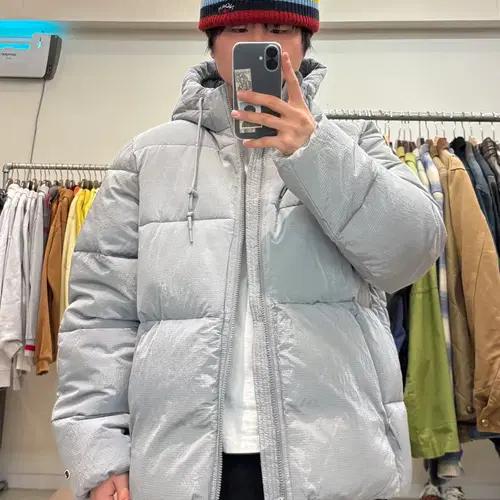 챔피온 나일론 후드 패딩 8