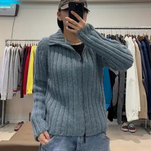 디젤 케이블 니트 집업 9