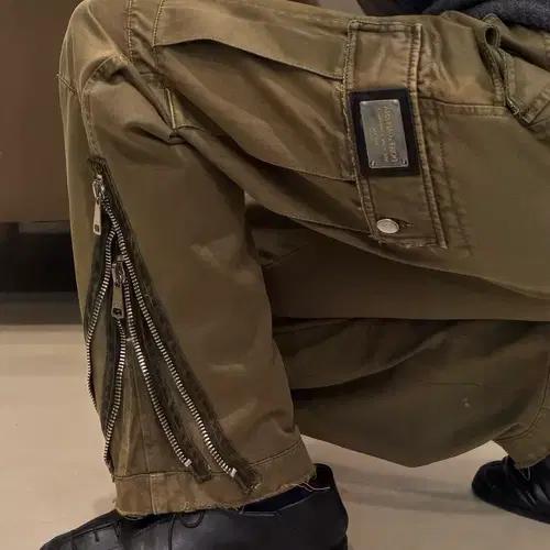 00s 돌체앤가바나 지퍼 카고 조거 팬츠 9