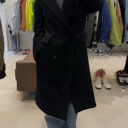 시스템 스티치 롱 코트 6