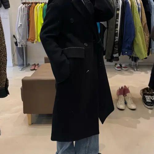 시스템 스티치 롱 코트 7