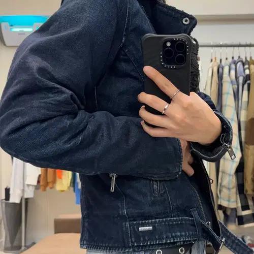 디젤 멀티지퍼 데님 무스탕 11