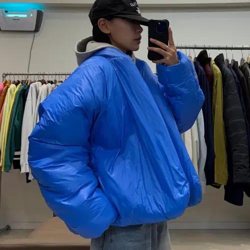 이지 갭 라운드 패딩 8
