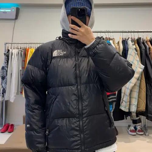 노스페이스 센터로고 눕시 패딩 7