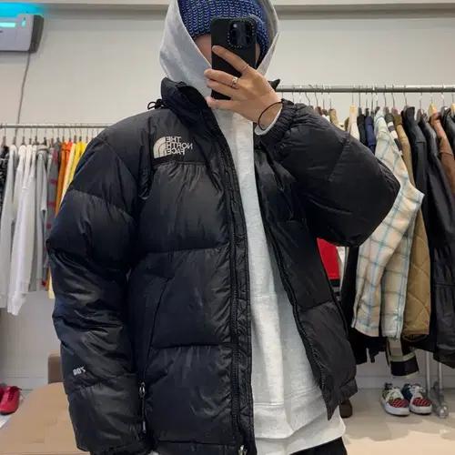 노스페이스 센터로고 눕시 패딩 9