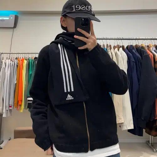 아디다스 삼선 니트 머플러 7