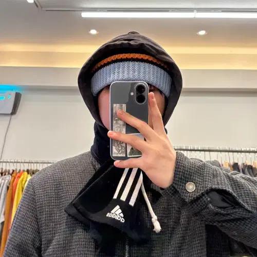 아디다스 삼선 니트 머플러 8