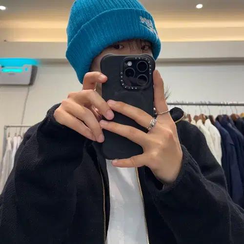 베이프 스타 자수 비니 8