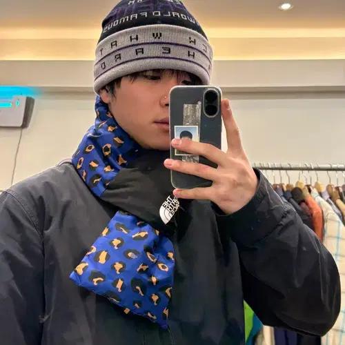 노스페이스 레오파드 티볼 머플러 8