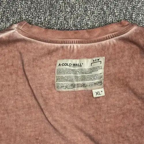 19AW 어콜드월 가먼트 다잉 워싱 반팔 6