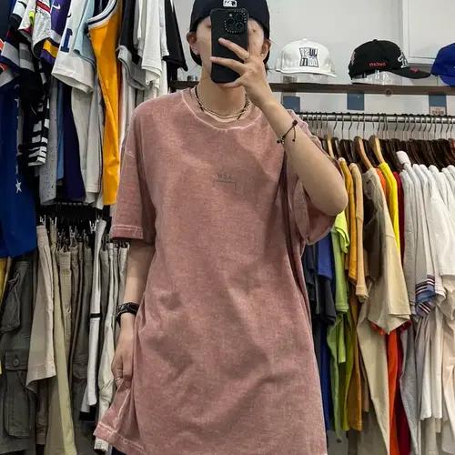 19AW 어콜드월 가먼트 다잉 워싱 반팔 7