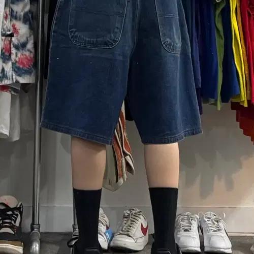 아카데믹스 데님 하프팬츠 8