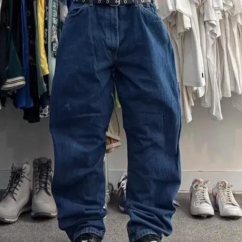 00s 디키즈 워크웨어 릴렉스 핏 데님팬츠 6