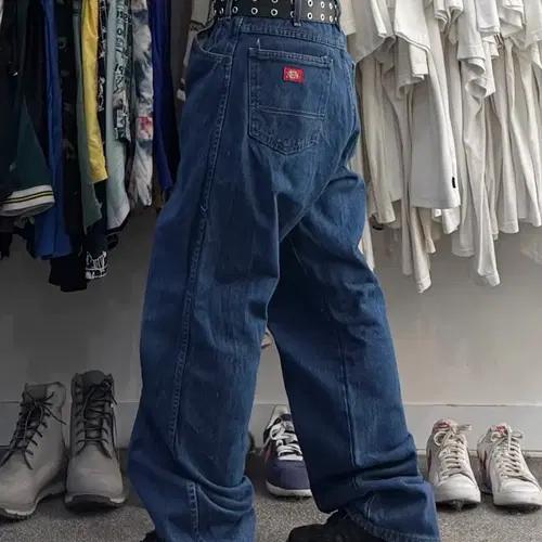 00s 디키즈 워크웨어 릴렉스 핏 데님팬츠 8