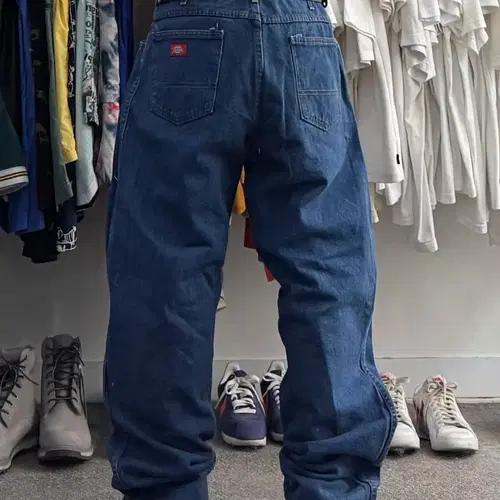 00s 디키즈 워크웨어 릴렉스 핏 데님팬츠 7