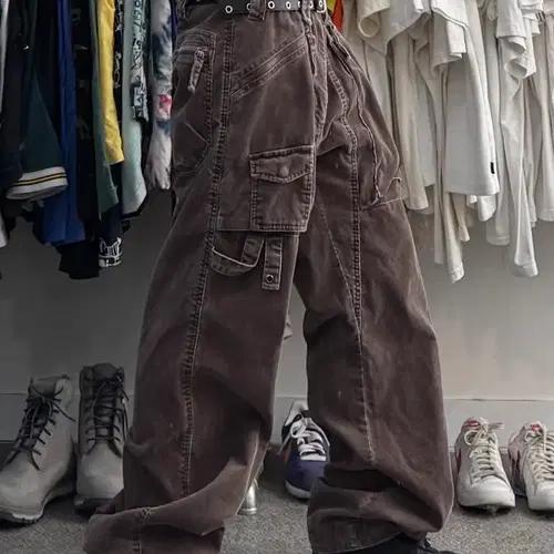 00s 디젤 코듀로이 유틸리티 팬츠 4