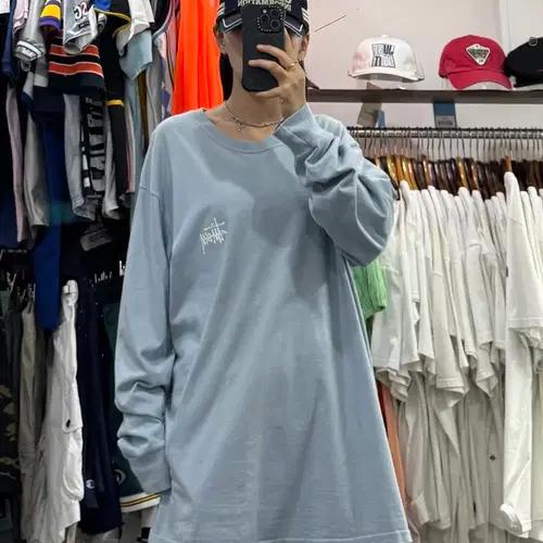 스투시 베이직로고 롱슬리브 3