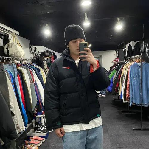 90's 나이키 립스탑 패딩 9
