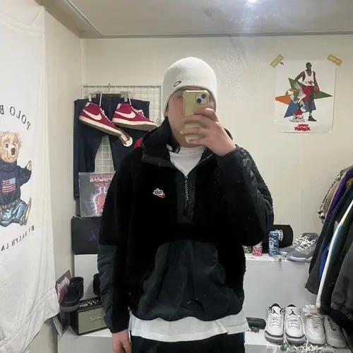 나이키 윈터 하프집 후드 7