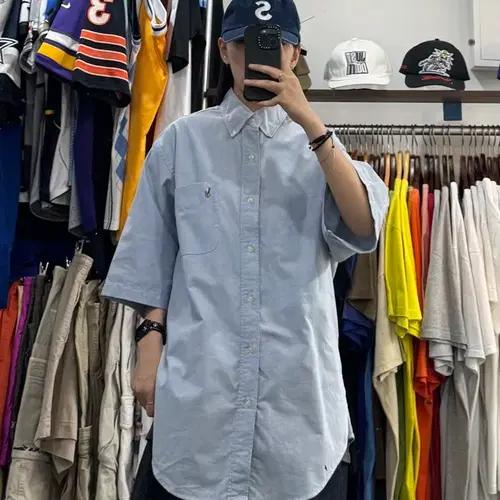 00s 폴로 랄프로렌 원포켓 옥스포드 반팔셔츠 6