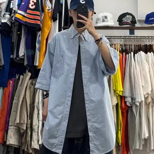 00s 폴로 랄프로렌 원포켓 옥스포드 반팔셔츠 5