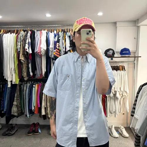 00s 폴로 랄프로렌 원포켓 옥스포드 반팔셔츠 7
