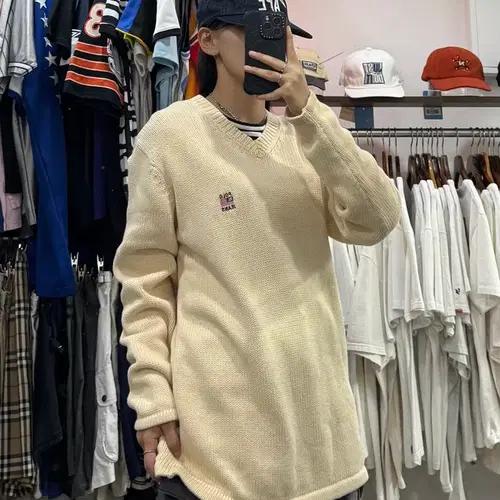 폴로 랄프로렌 진스 브이넥 니트 6