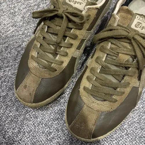 오니츠카타이거 토쿠텐 스니커즈 카키 5
