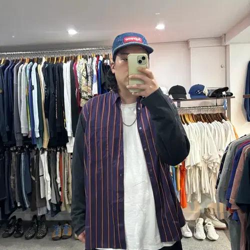 꼼데가르송 셔츠 투톤 스트라이프 셔츠 6