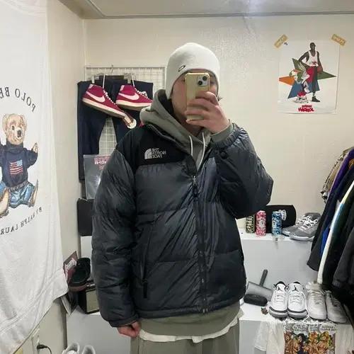 노스페이스 눕시 패딩 9