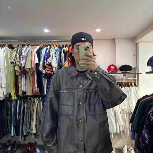 Paco jeans 용호 패치 힙합 트러커자켓 9