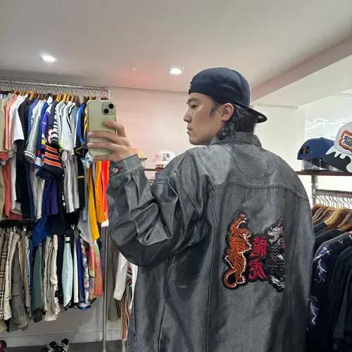 Paco jeans 용호 패치 힙합 트러커자켓 10