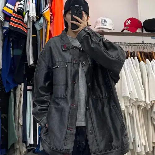 Paco jeans 용호 패치 힙합 트러커자켓 11