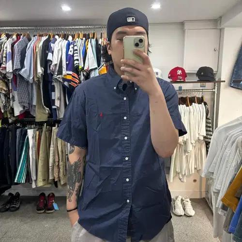 폴로 랄프로렌 네이비 반팔셔츠 8