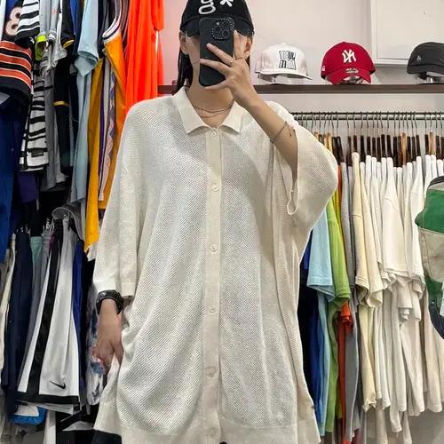 24ss 바나나리퍼블릭 반팔카라넥 가디건 7