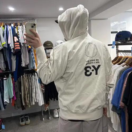 18ss Y3 요지야마모토 백로고 후드 9