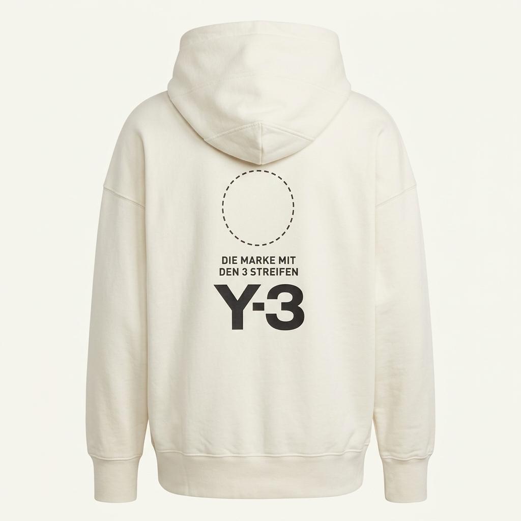 18ss Y3 요지야마모토 백로고 후드 1